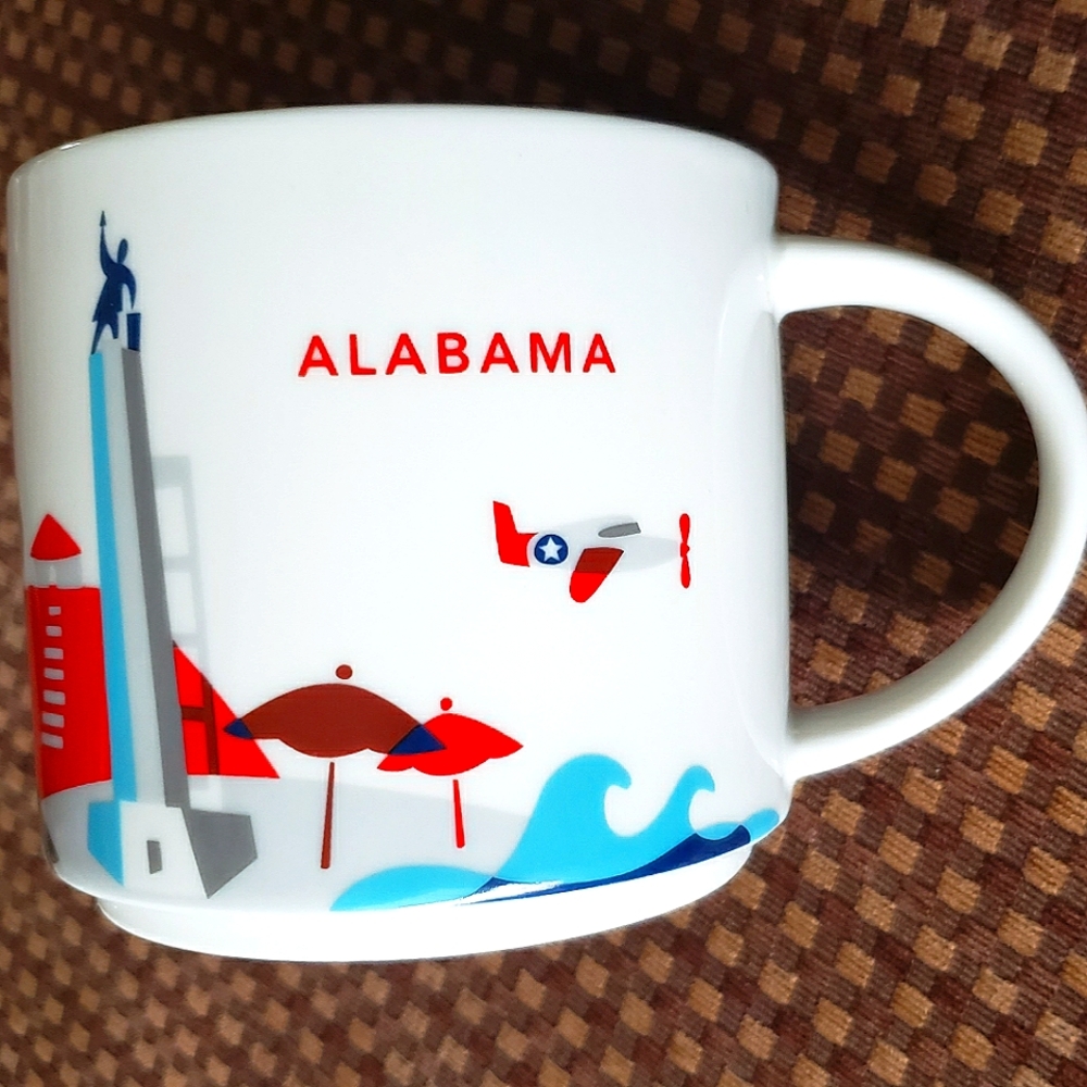 Starbucks "You Are Here" Alabama Mug